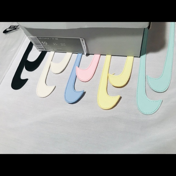 Nike af1 All star swoosh pack sail/sail size 10 - Picture 4 of 7